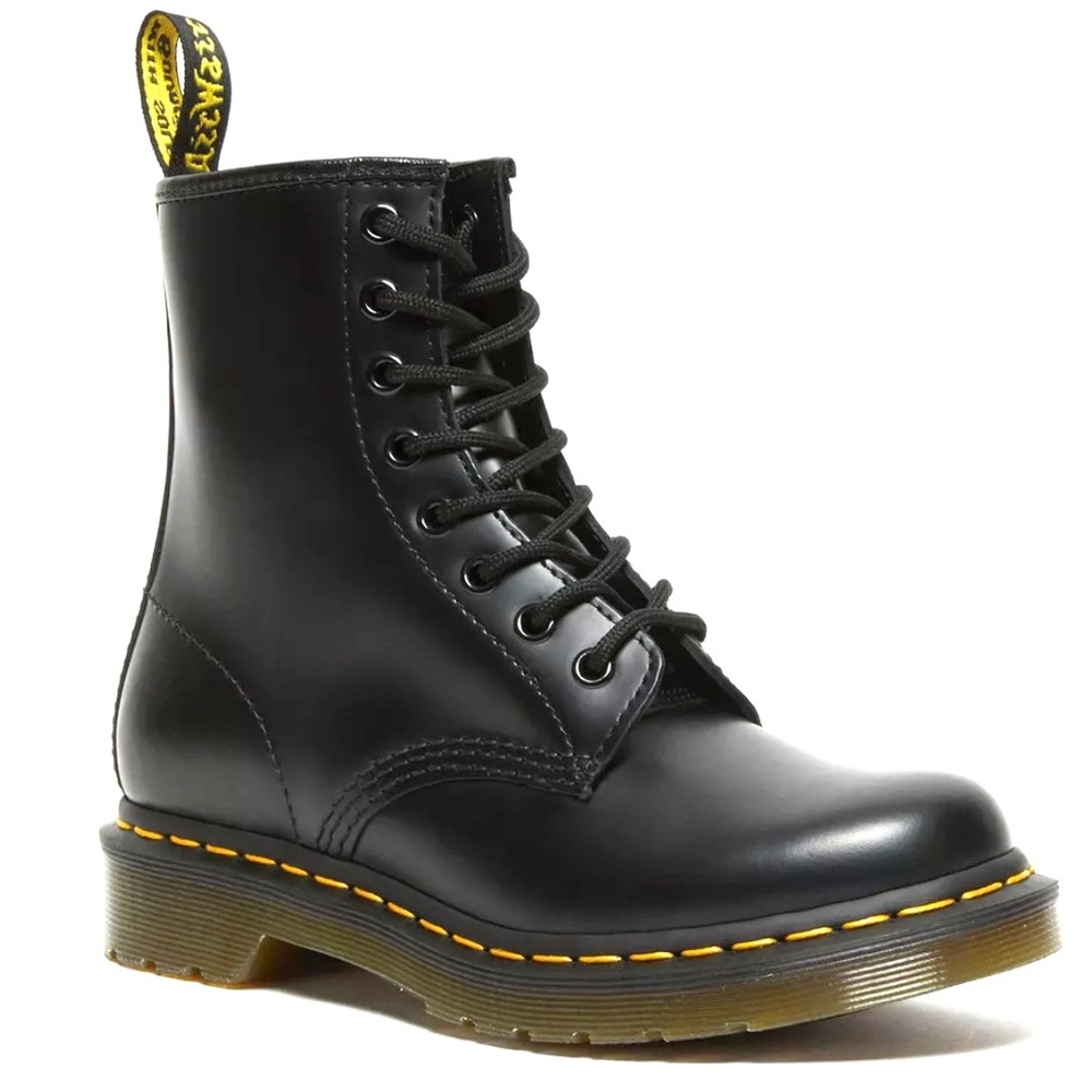 DR. MARTENS 1460 SMOOTH LEATHER LACE UP BOOTS